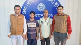 ময়মনসিংহে প্রেম নিয়ে দ্বন্দ্বের জেরে যুবককে গলা কেটে হত্যা, গ্রেপ্তার ২