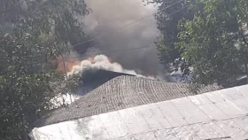 রোহিঙ্গা ক্যাম্পে আগুন