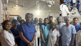 সিলেটে প্রথমবার ৮ শিশু হৃদরোগীর দেহে বসানো হলো ডিভাইস