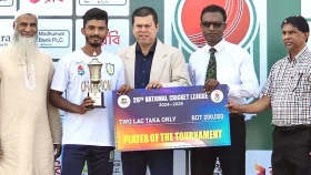 ডাবল সেঞ্চুরি করা অমিত হাসানই এনসিএলের টুর্নামেন্টসেরা