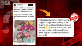 ভারতের পদদলিতের ঘটনা বাংলাদেশে সংখ্যালঘু নির্যাতন বলে প্রচার