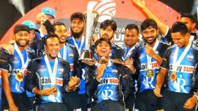 সৌম্য ঝড়ে গ্লোবাল টি-টোয়েন্টি চ্যাম্পিয়ন রংপুর রাইডার্স