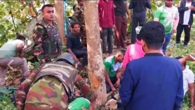 সাজেক থেকে ফেরার পথে জিপ খাদে, আহত ১০ পর্যটক