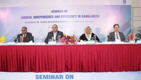 ন্যায়বিচার যাতে বিলম্বিত না হয় তা নিশ্চিত করতে হবে: প্রধান বিচারপতি&nbsp;
