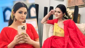 পরীমণি নয়, যেন লাল পরী