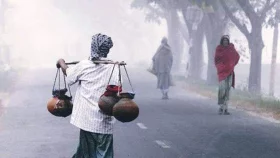 গ্রামীণ জীবনে শীতের আনন্দ