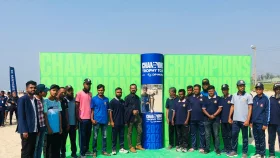 কক্সবাজার সৈকতে আইসিসি চ্যাম্পিয়নস ট্রফি