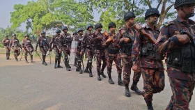 আখাউড়া স্থলবন্দরে নিরাপত্তা জোরদার&nbsp;