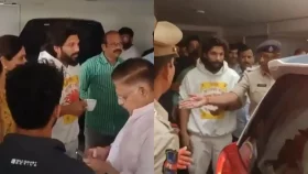 থানা থেকে হাসপাতালে আল্লু অর্জুন