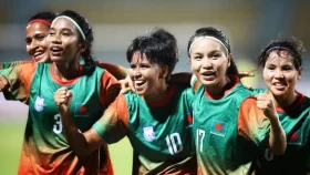 ফিফা র&zwnj;্যাঙ্কিং: বাংলাদেশের মেয়েদের চেয়ে ৫৩ ধাপ পিছিয়ে ছেলেরা