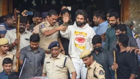 আল্লু অর্জুনের ১৪ দিনের জেল&nbsp;