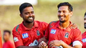রাব্বীর ক্যাচ নিয়েও জিততে পারলেন না শান্ত