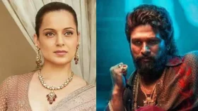 এবার আল্লু অর্জুনকে নিয়ে বোমা ফাটালেন কঙ্গনা রানাউত