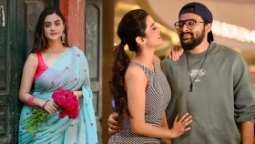 &lsquo;সৌরভ খুব লক্ষ্মী, আমিই একটু ঘ্যানঘ্যান করি&rsquo;, বিবাহবার্ষিকীতে দর্শনা