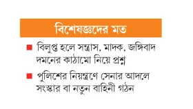 র&zwnj;্যাব বিলুপ্তির পর কী