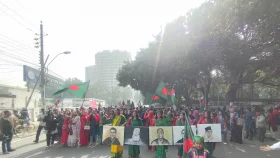 বৈষম্যবিরোধী ছাত্র আন্দোলনের বিজয় র&zwj;্যালি শুরু