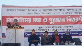 অত্যাচারের কারণেই হাসিনা সরকারের পতন হয়: সারজিস