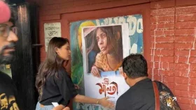 তনুর গ্রাফিতির ওপর মেহজাবিনের পোস্টার, নিন্দা