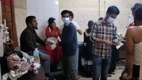 খাগড়াছড়িতে নিয়ন্ত্রণ হারিয়ে উল্টে গেল ট্যুরের বাস, আহত ২০