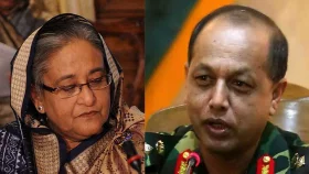 পিলখানা হত্যাকাণ্ড: হাসিনা-মইনের বিরুদ্ধে ট্রাইব্যুনালে অভিযোগ