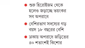 কিশোর গ্যাং আর &lsquo;কিশোর&rsquo; নেই