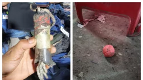 &lsquo;দাদার&rsquo; নামে চাঁদা দাবি, না পেয়ে ফুটপাতে গুলি-বোমা নিক্ষেপ