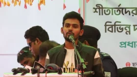 আগামী বছরের শুরুতে তিস্তা নিয়ে গণশুনানি হবে: আসিফ মাহমুদ