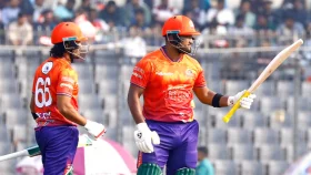 বিজয়-ইয়াসিরের ১৪০ রানের দুর্বার জুটিতে রাজশাহী ১৯৭/৩