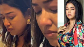 শ্বশুরবাড়িতে পেঁয়াজ কাটতে গিয়ে এই হাল সোহিনীর!
