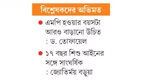 ভোটার ১৮, এমপির বয়স ২৫-ই যৌক্তিক