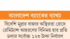 &lsquo;চাপে&rsquo; ডলার বাজারে অস্থিরতা