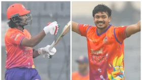 তাসকিনের আগুনে বোলিং, বিজয়ের ব্যাটিং ঝড়ে রাজশাহীর জয়