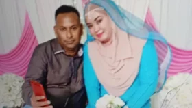 প্রেমের টানে মাকে নিয়ে বাংলাদেশে মালয়েশিয়ার তরুণী