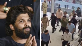 পদপিষ্ট হওয়ার এক মাস পার আহতকে দেখতে হাসপাতালে অল্লু অর্জুন