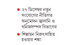 শিল্পে গ্যাসের মূল্যবৃদ্ধির উদ্যোগ