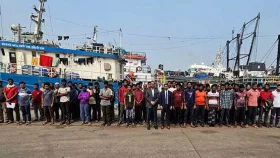ভারতের কারাগার থেকে মুক্তি পাওয়া ৯০ বাংলাদেশি চট্টগ্রামে পৌঁছেছেন