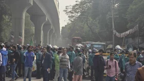 &lsquo;নিরপরাধ&rsquo; জওয়ানদের মুক্তির দাবিতে পদযাত্রায় পুলিশের বাধা