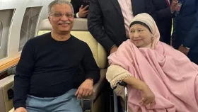 কাতার থেকে লন্ডনের পথে খালেদা জিয়া