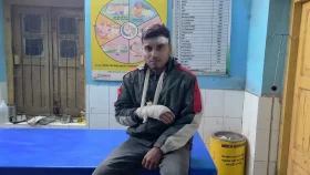 মাধবপুরে সাংবাদিকের ওপর সন্ত্রাসী হামলা