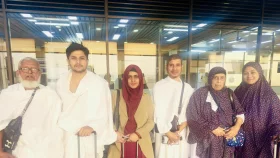 ওমরাহ পালন করতে পরিবার নিয়ে মক্কা গেলেন নিলয়