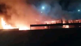 সাভারে অ্যাম্বুলেন্সে দুই বাসের ধাক্কা, আগুনে পুড়ে নিহত ৪