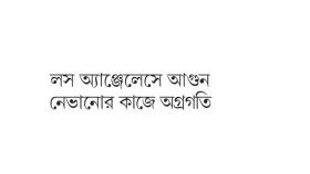 তেজ কমেছে দাবানলের