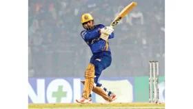 লিটন জ্বললেও ঢাকার হার