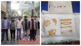 সীমান্ত সম্ভারে ৮ মিনিটে স্বর্ণের দোকানে চুরি, গ্রেপ্তার ৩