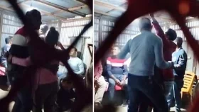 নারীর সঙ্গে দুই পুলিশ কর্মকর্তার অশ্লীল নাচ,  ভিডিও ভাইরাল