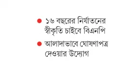 জুলাই ঘোষণাপত্রে সুনির্দিষ্ট মত দেবে দলগুলো