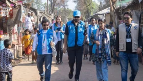 হানিমুন থেকে ফিরেই রোহিঙ্গাদের পাশে তাহসান