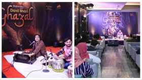 রূপায়ণ সিটিতে গজলের মধুর সুরে মুগ্ধ শ্রোতা-দর্শকরা
