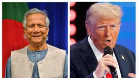 ডোনাল্ড ট্রাম্পকে শুভেচ্ছা বার্তা পাঠালেন প্রধান উপদেষ্টা