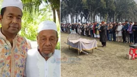 বাবার জানাজা থেকে মনির খানের আইফোন চুরি